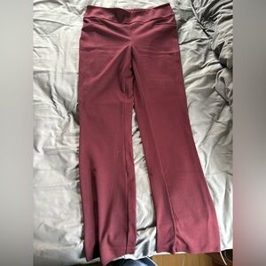 Maroon Ponte Dress Pants Tall large